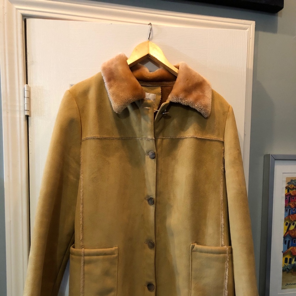 Beautiful Caramel Suede Jacket